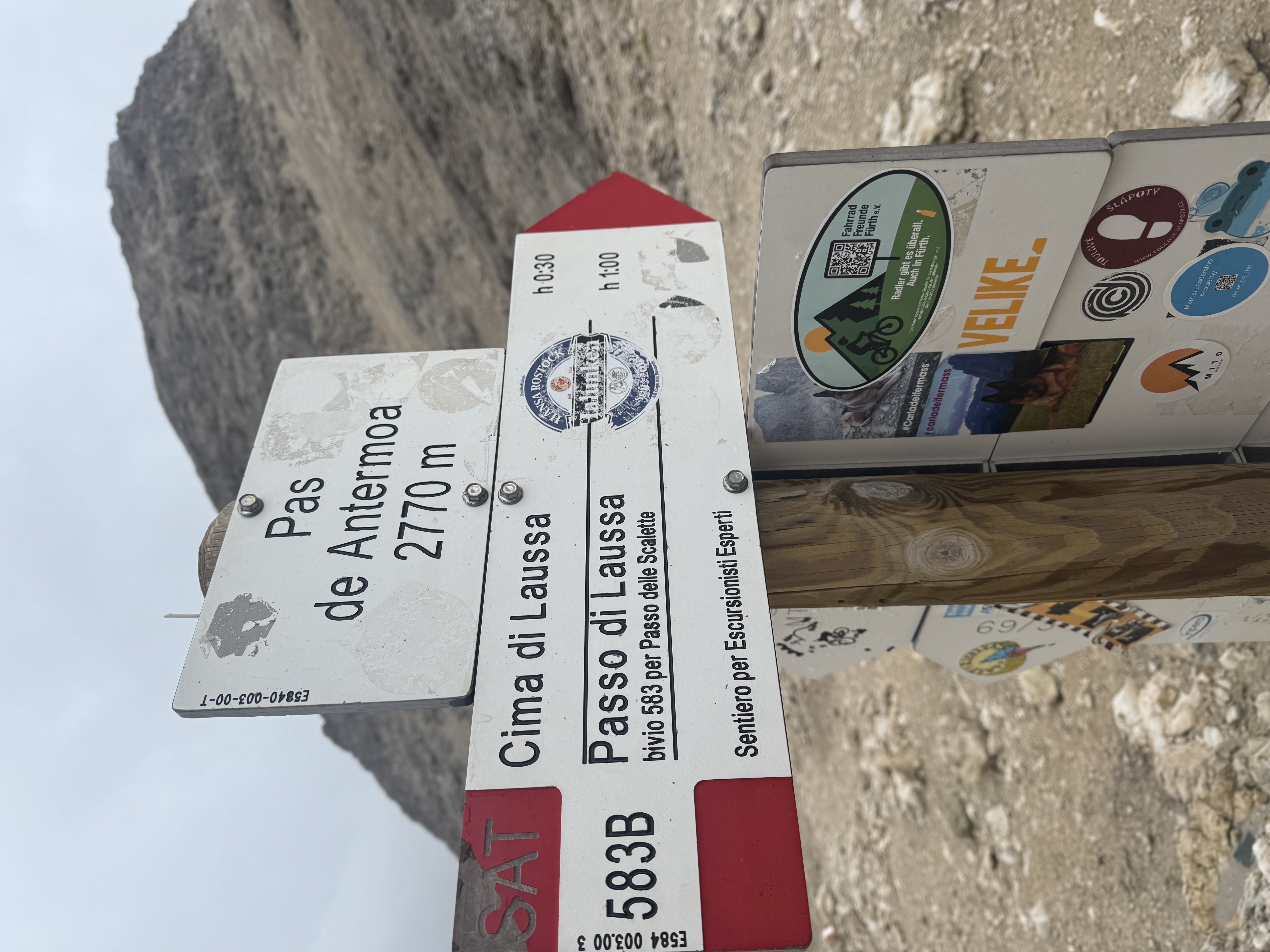 Sticker: Pas de Antermoia