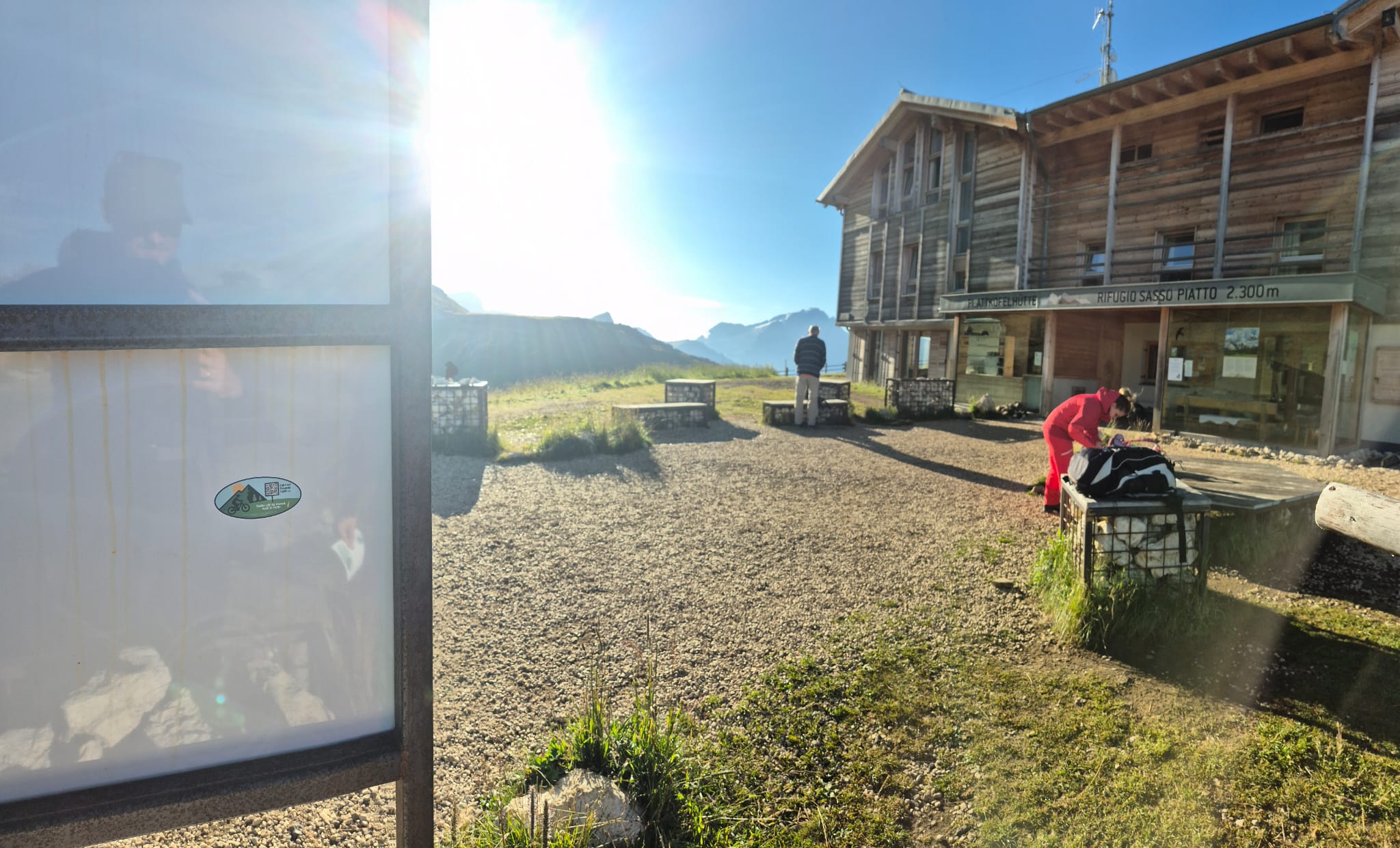 Sticker: Plattkofelhütte 1/2